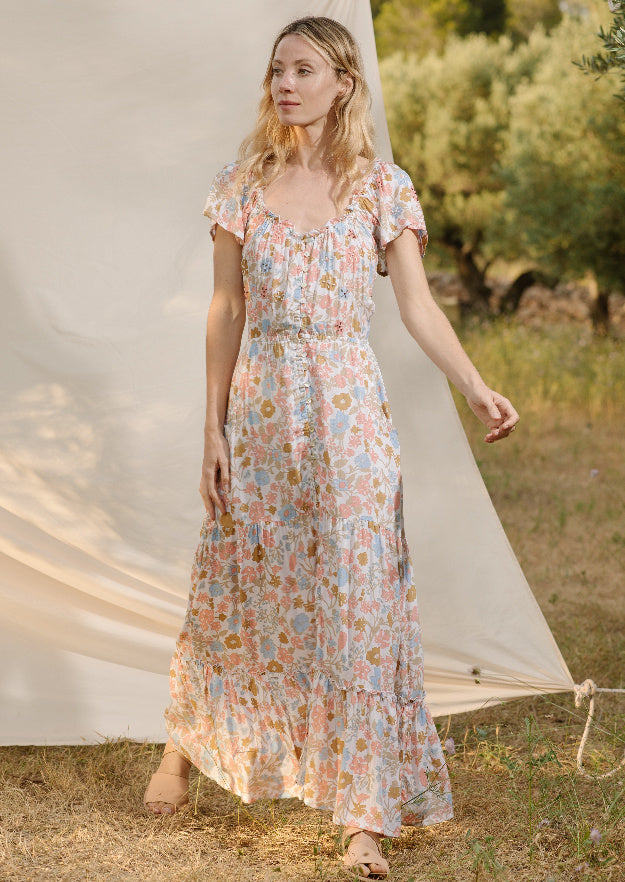 Eloise Dress // Los Rosales Print