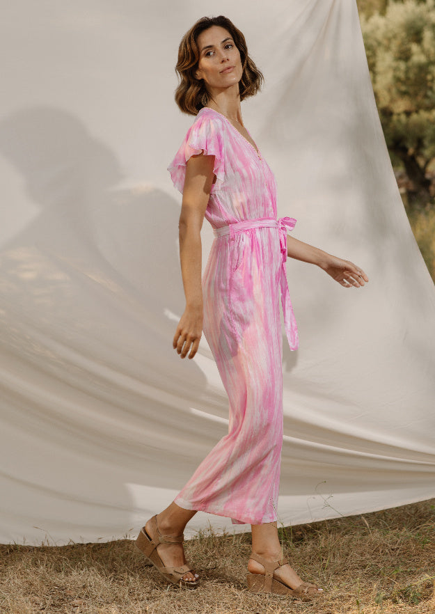 Noor Jumpsuit // Viento Tie Dye