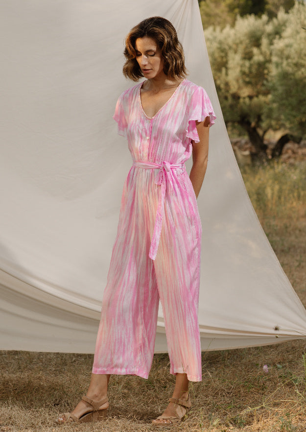 Noor Jumpsuit // Viento Tie Dye