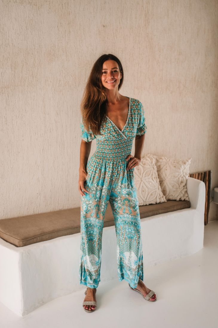 CHLOE JUMPSUIT // GEO BLUMEN