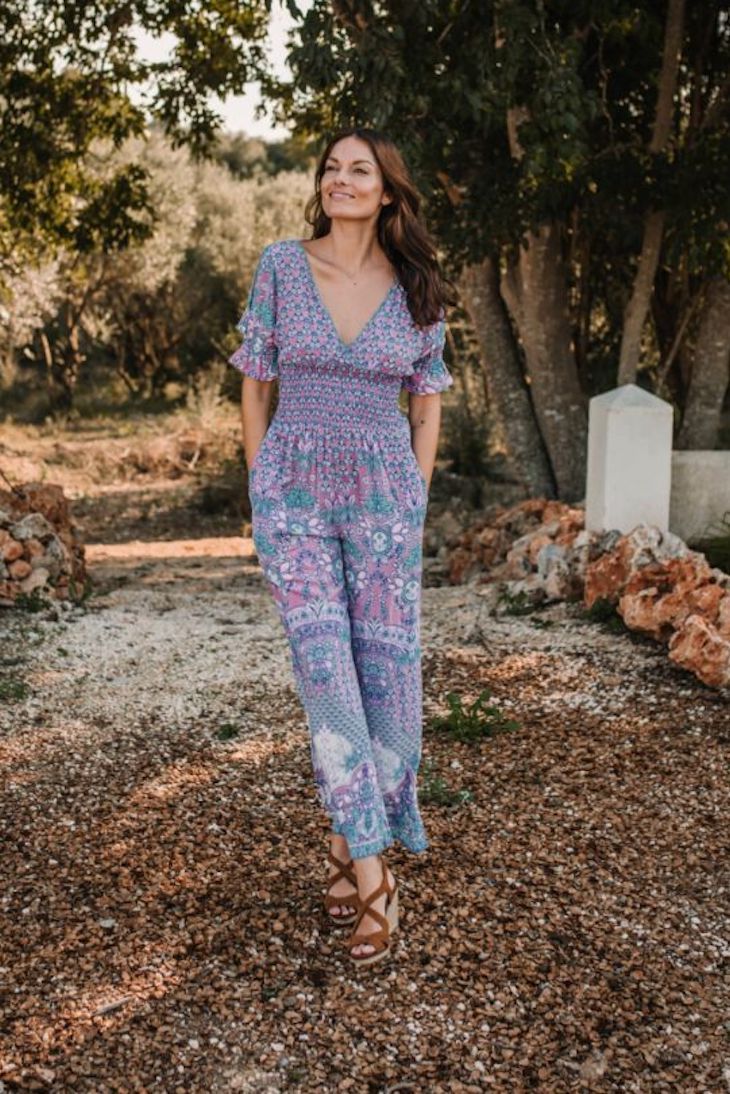 CHLOE JUMPSUIT // GEO BLUMEN