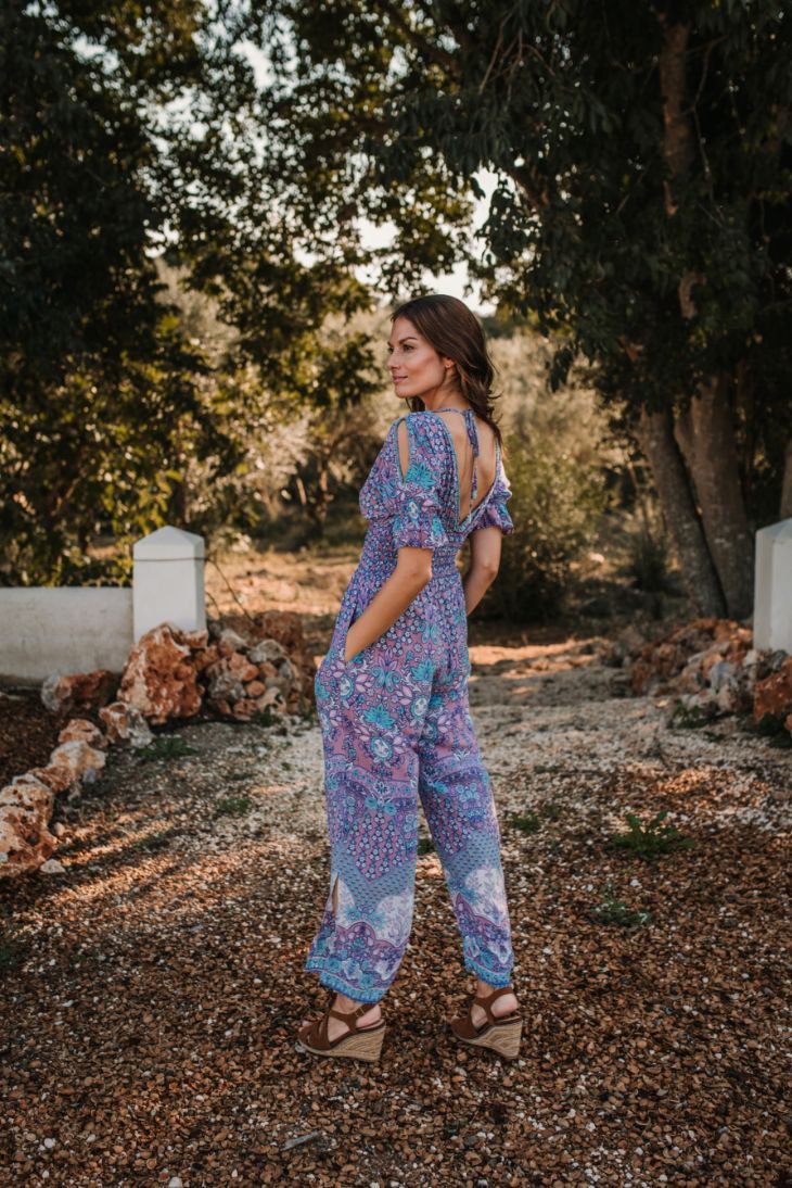 CHLOE JUMPSUIT // GEO BLUMEN