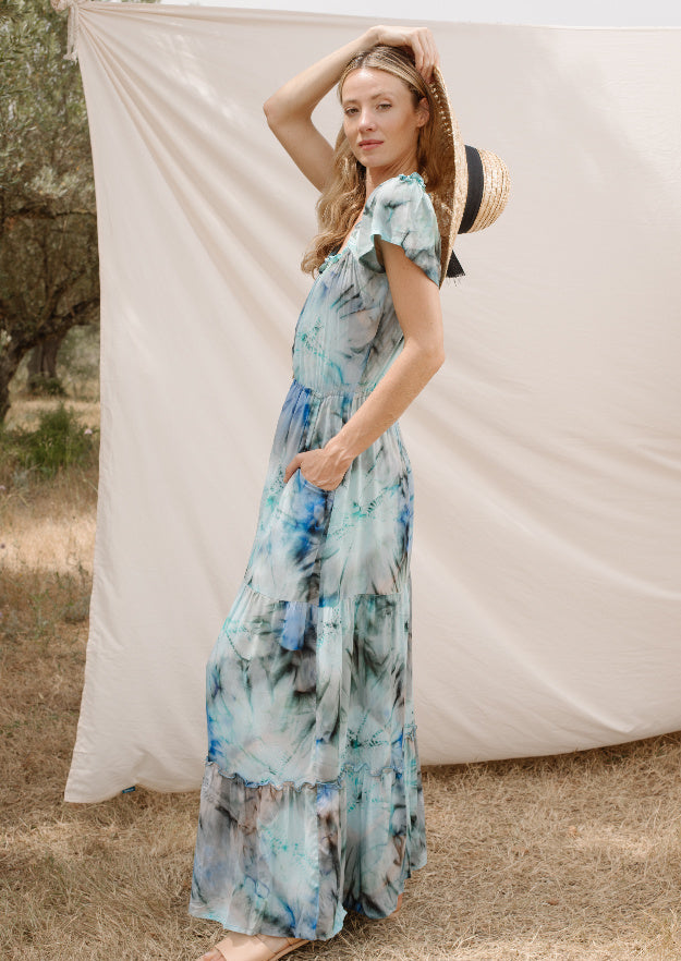 Eloise Dress // Nubes Tie Dye