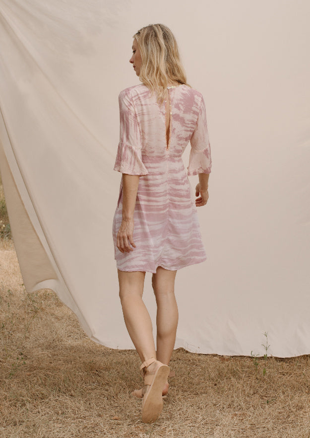 Jasmine Tunic Dress // Petricor Tie Dye