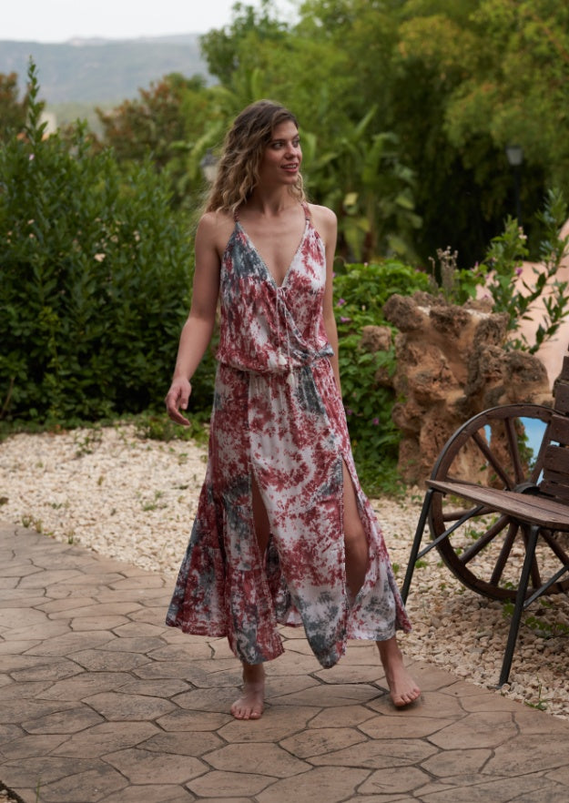 Abito Colette // Salines Tie Dye - Rosa