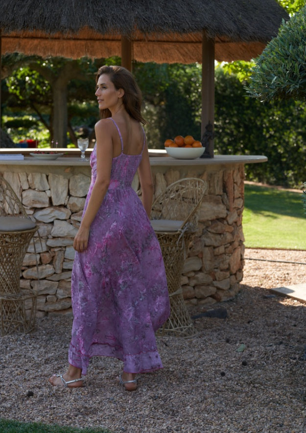 Robe Eda Boho // Molí Tie Dye - Rose