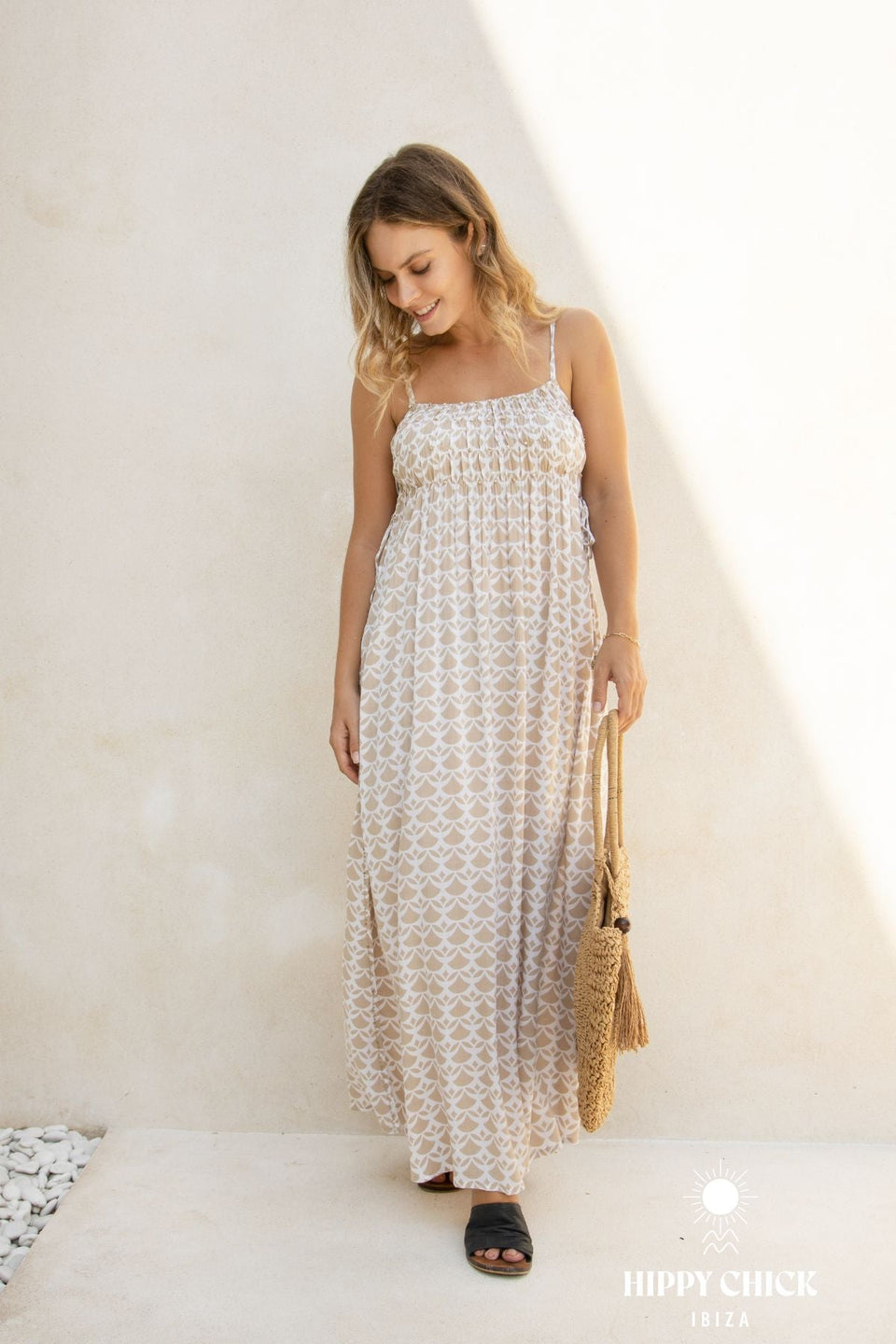 Sephora Long Dress // Abanico Print