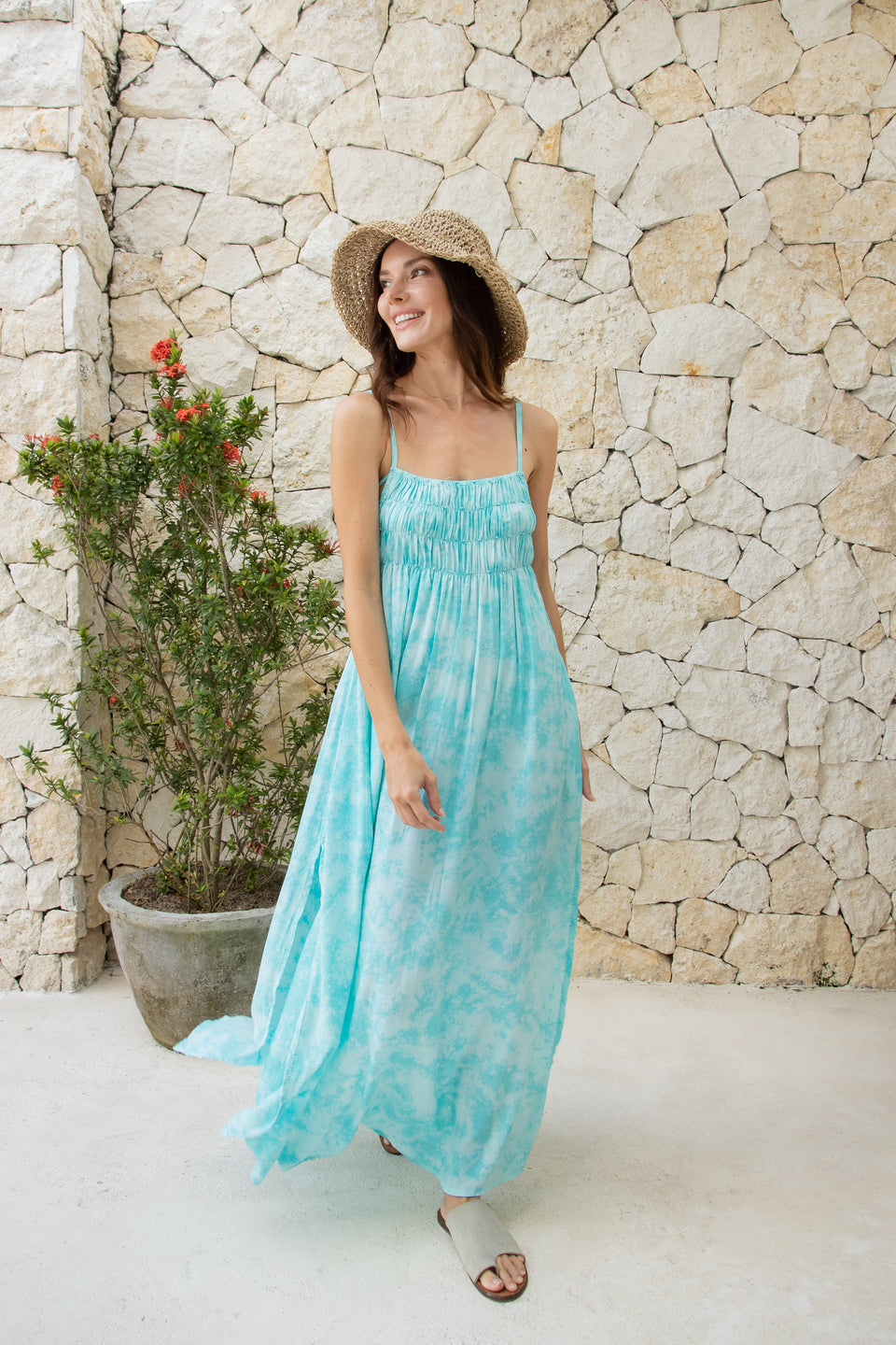 Sephora Long Dress // Batik Smoke