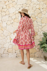 Avis Short Tunic // Rombo Print