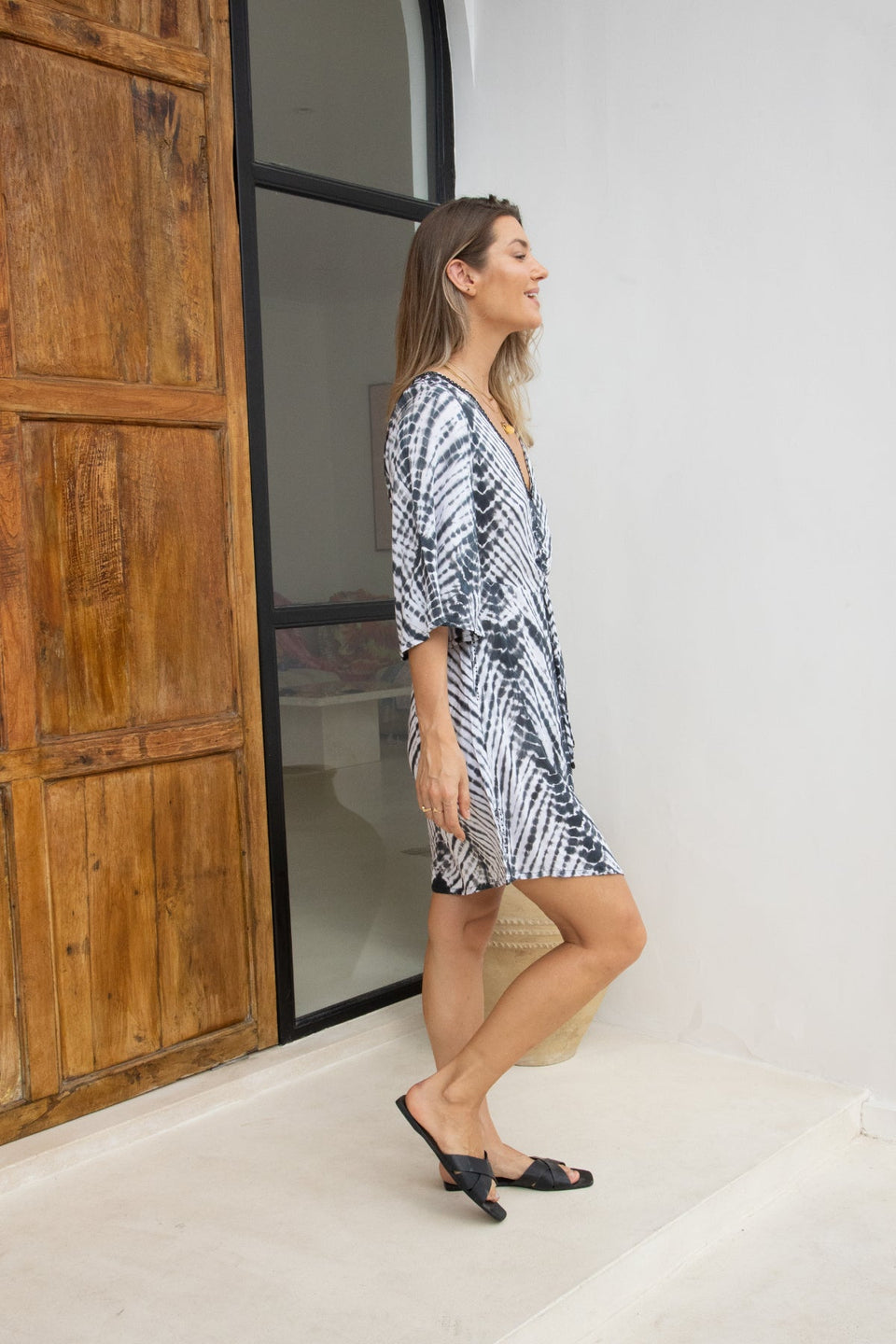 Gigi Sundress // Zebra Batik