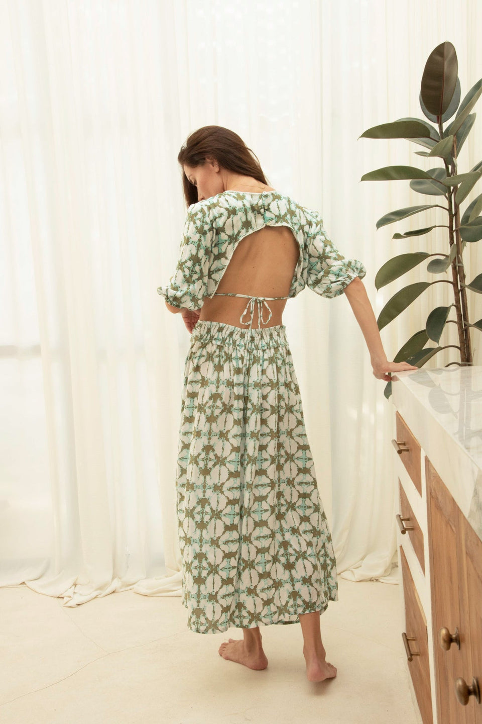 Avenly Long Dress // Ethnic Print