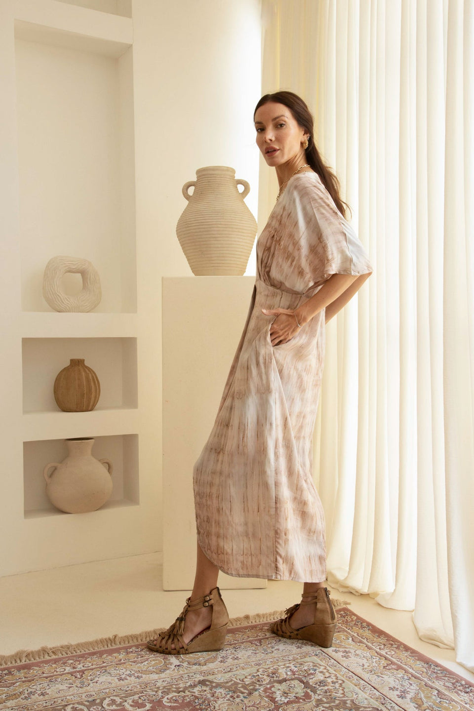 Andaz Long Dress // Aquarelle Batik