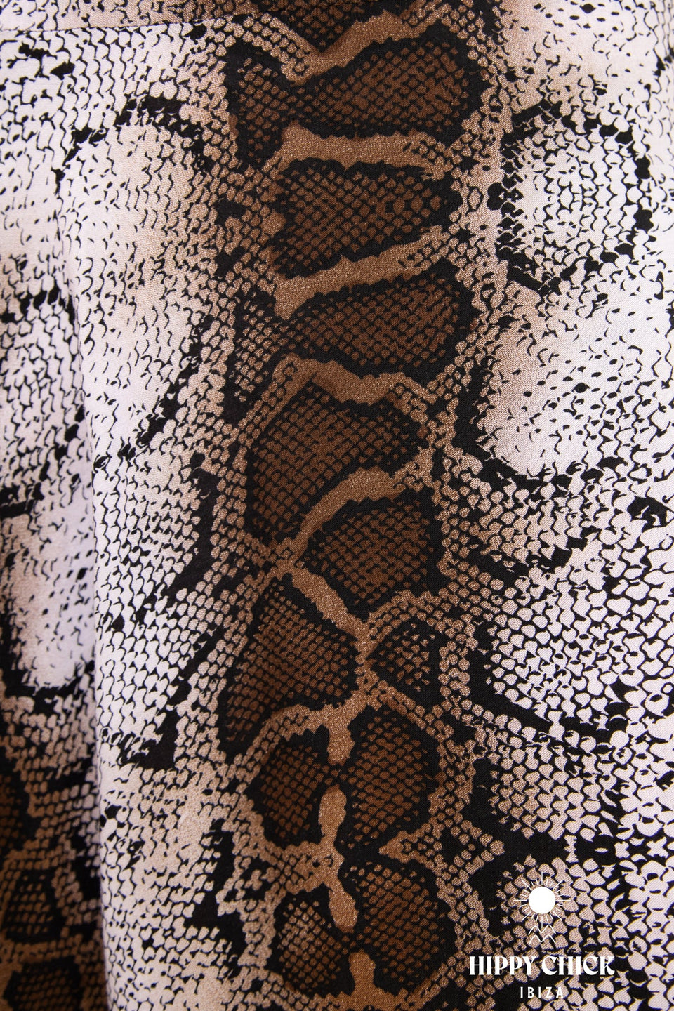 Maryam Long Dress // Python Print