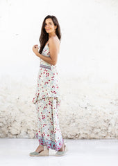 Abai Dress // Vadella Print - Cream