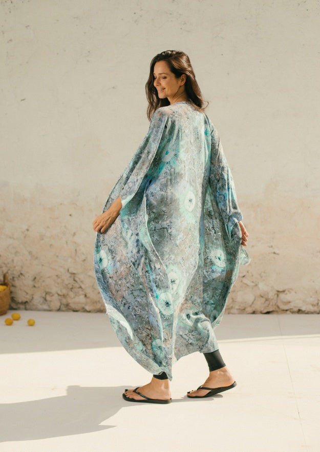 Lola Kaftan // Bora Tie Dye - Blau