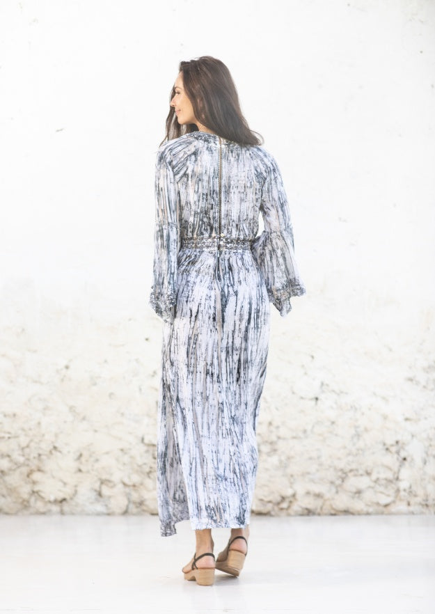 Cora Kaftan // Tanit Tie Dye – Gris