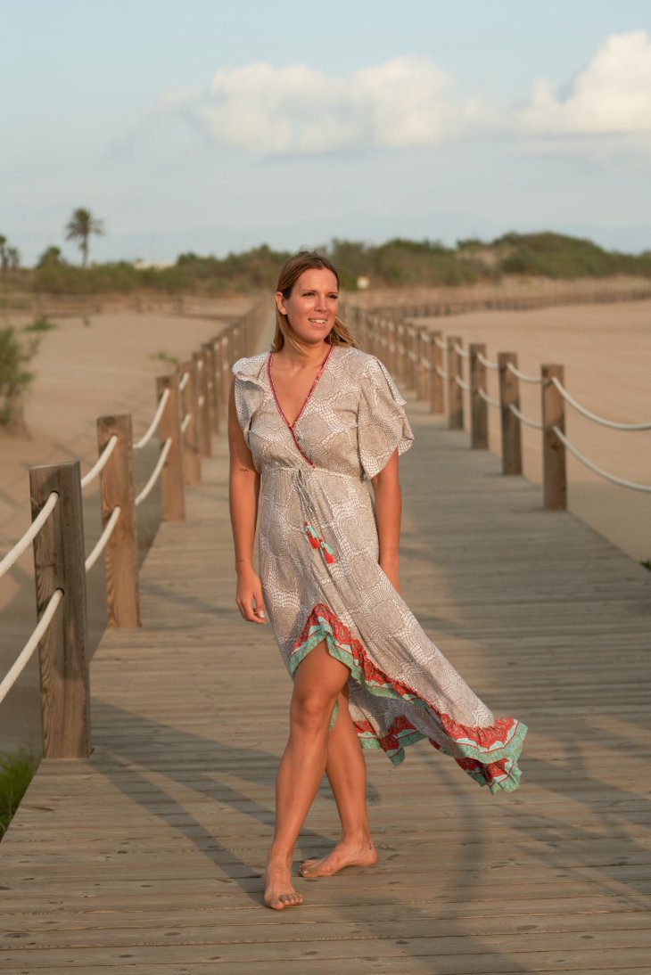 Rani Dress // Jondal Print - Red